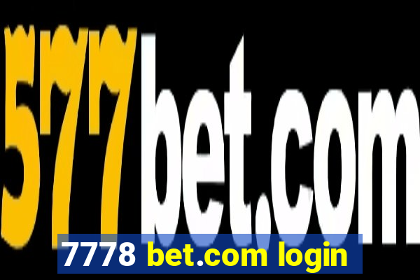 7778 bet.com login