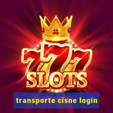 transporte cisne login