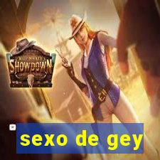 sexo de gey