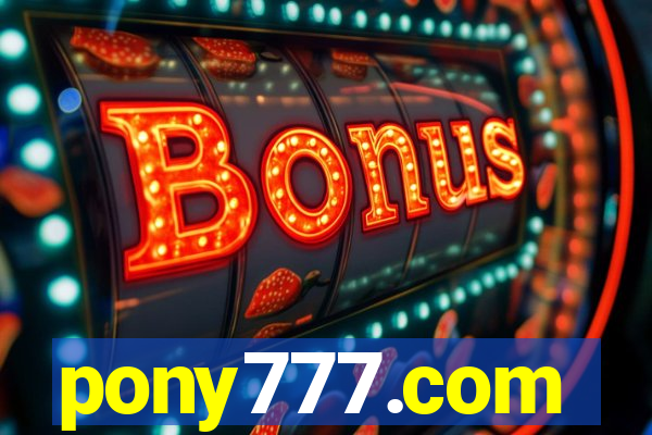 pony777.com