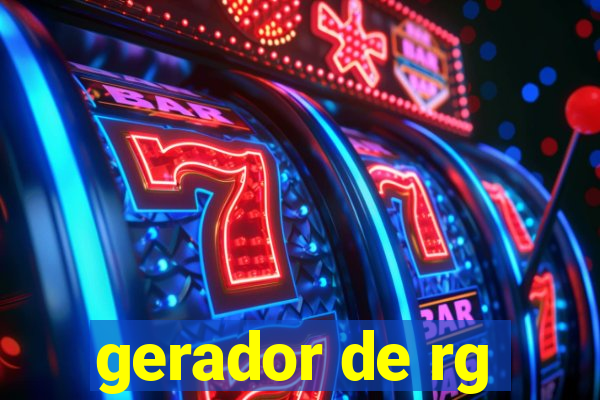 gerador de rg