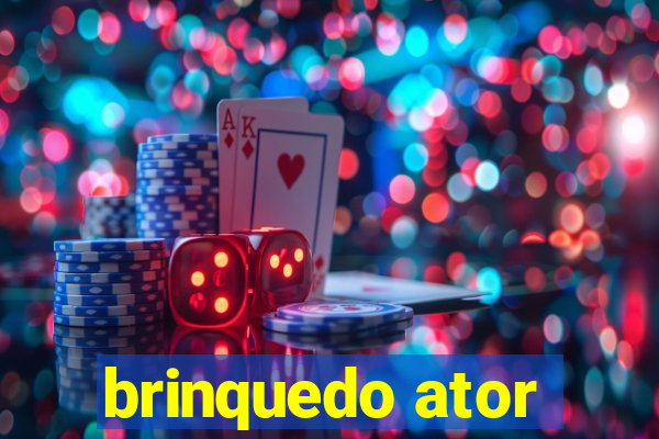 brinquedo ator