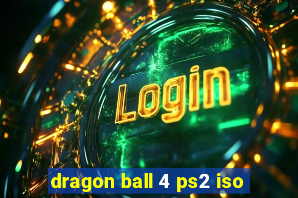 dragon ball 4 ps2 iso