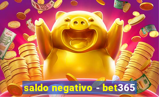 saldo negativo - bet365