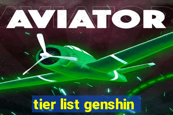 tier list genshin