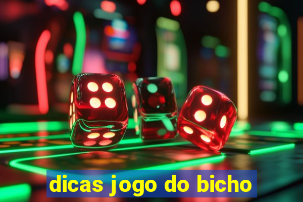 dicas jogo do bicho