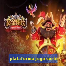 plataforma jogo sorte