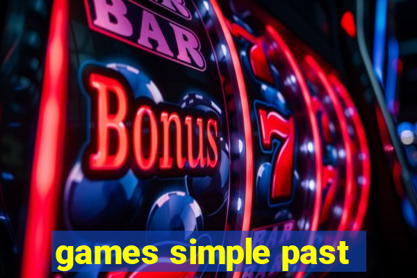 games simple past