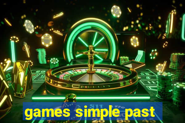 games simple past