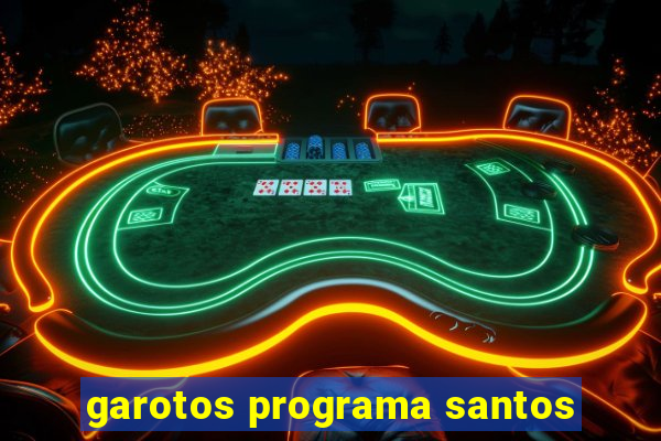 garotos programa santos