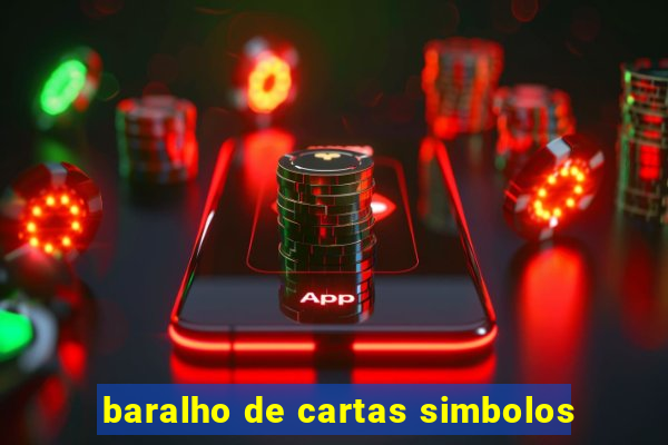 baralho de cartas simbolos