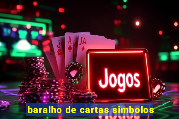 baralho de cartas simbolos