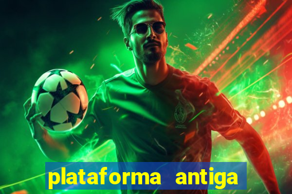 plataforma antiga de jogos