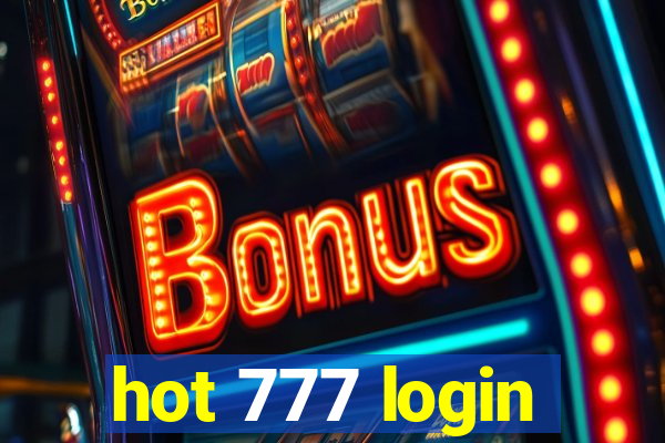 hot 777 login