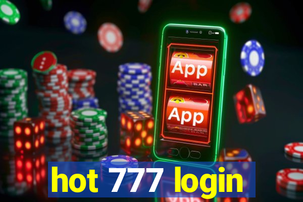 hot 777 login