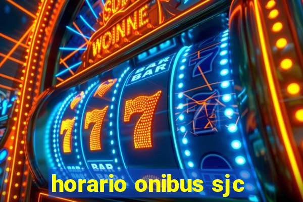 horario onibus sjc