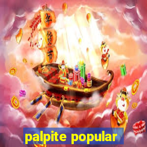 palpite popular