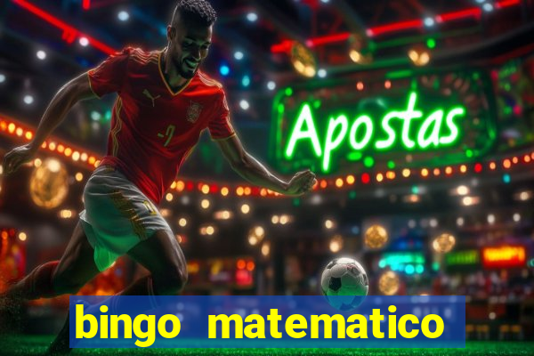 bingo matematico para ensino medio