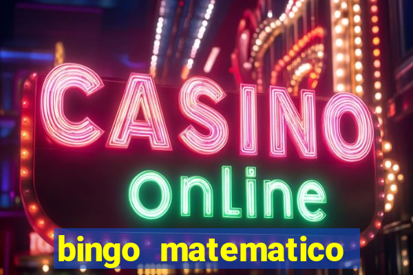 bingo matematico para ensino medio