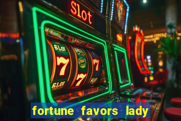 fortune favors lady nikuko legendado pt br