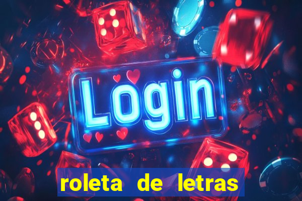 roleta de letras stop online