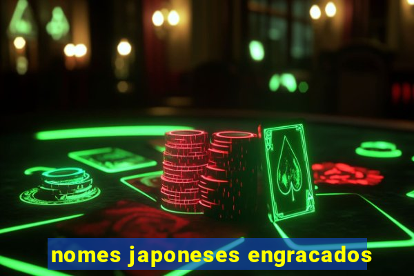 nomes japoneses engracados