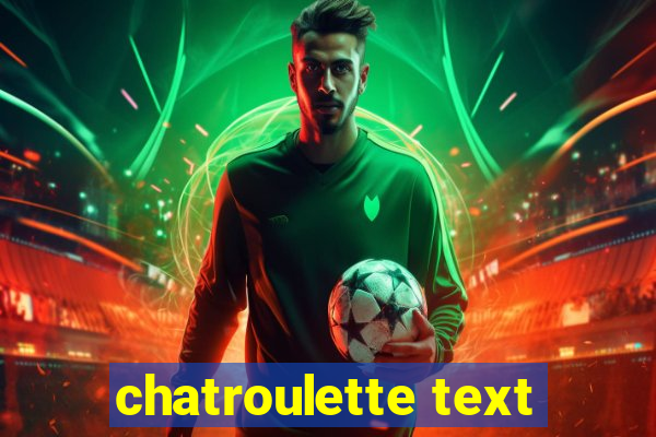 chatroulette text