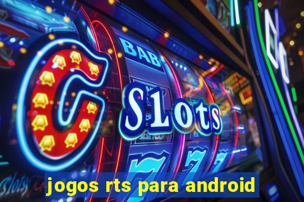 jogos rts para android