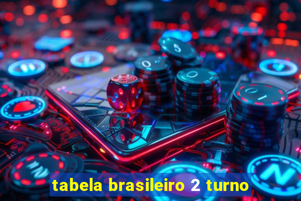 tabela brasileiro 2 turno