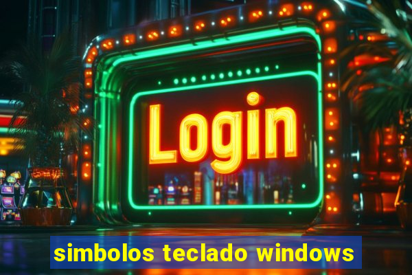 simbolos teclado windows