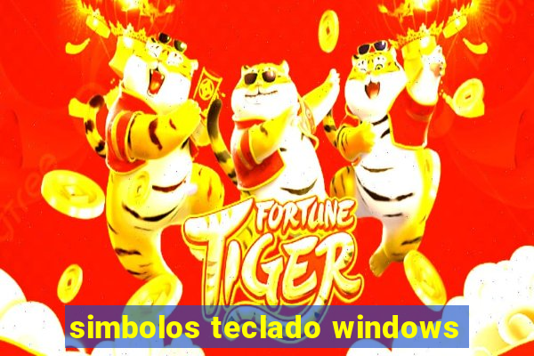 simbolos teclado windows