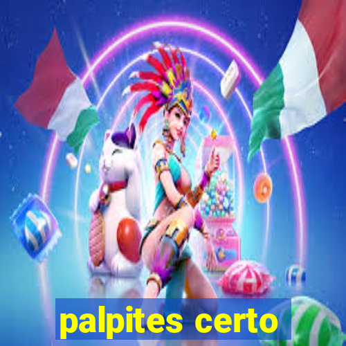 palpites certo