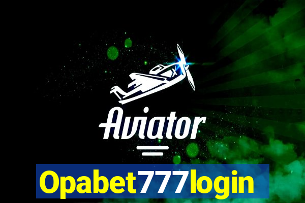 Opabet777login