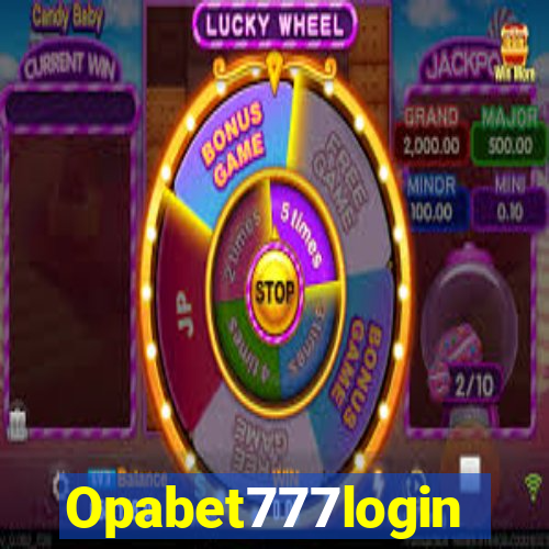 Opabet777login