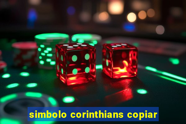 simbolo corinthians copiar