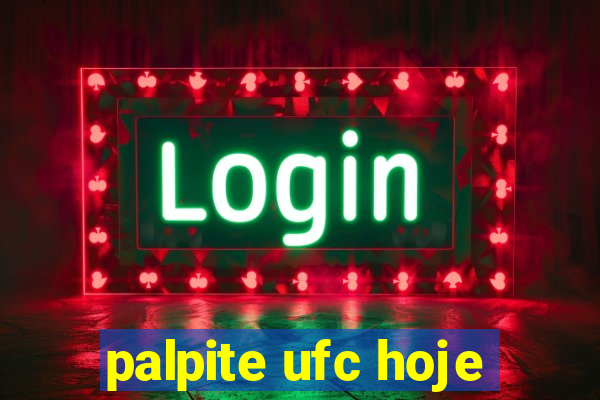 palpite ufc hoje