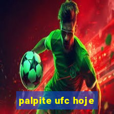 palpite ufc hoje