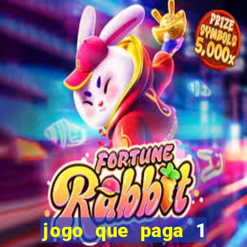 jogo que paga 1 real no pix