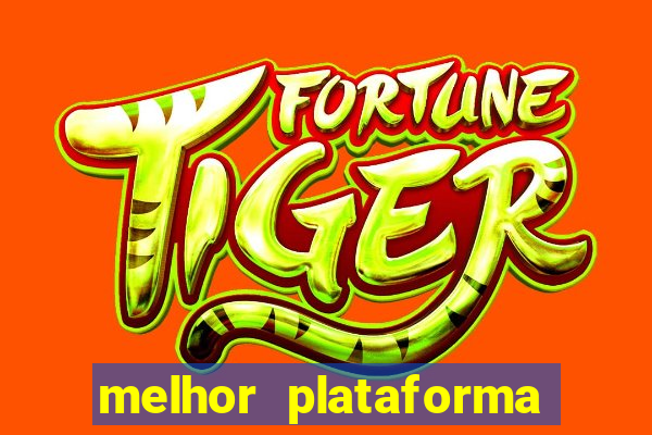 melhor plataforma pagante fortune tiger