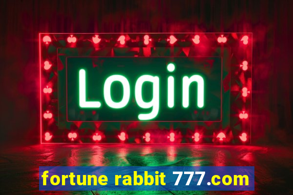 fortune rabbit 777.com