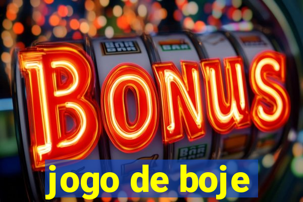 jogo de boje