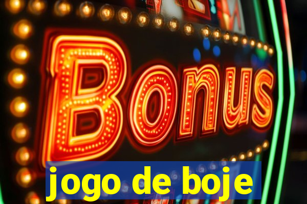 jogo de boje