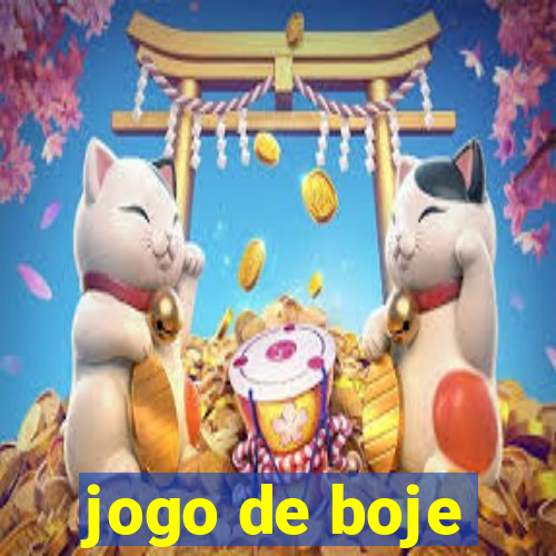 jogo de boje