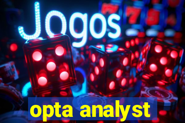 opta analyst