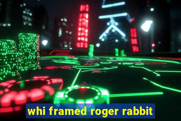 whi framed roger rabbit