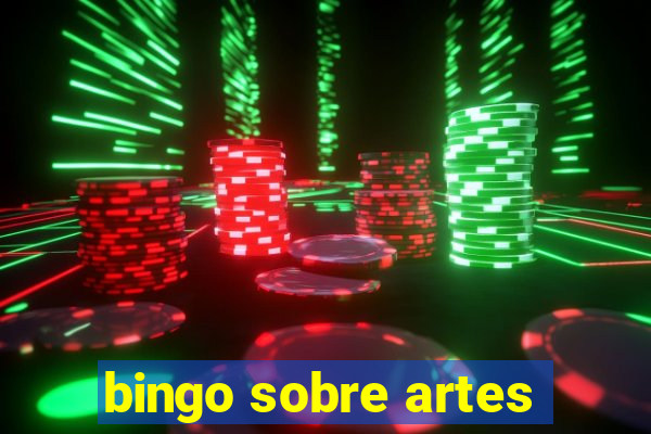 bingo sobre artes