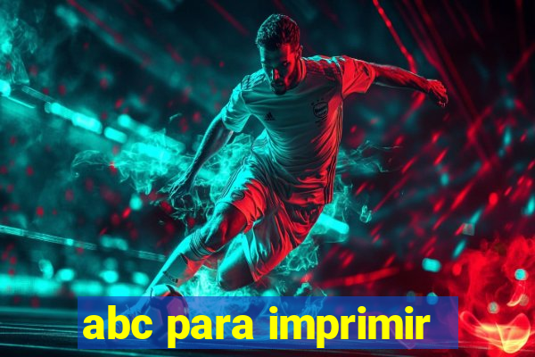 abc para imprimir