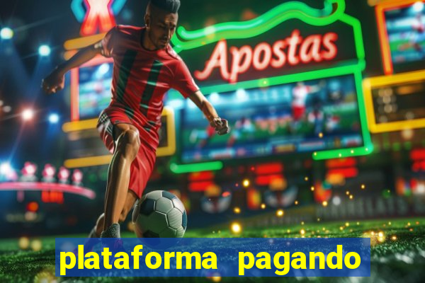 plataforma pagando no cadastro slots