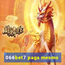 066bet7 paga mesmo