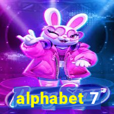 alphabet 7